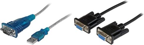 StarTech.com محول USB بمنفذ واحد إلى RS232 تسلسلي - PL-2303 غزير - كابل محول تسلسلي USB إلى DB9 - محول تسلسلي RS232 (ICUSB232V2) in Saudi Arabia