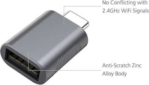محول Nonda USB C إلى USB 3.0 (عبوتان)، محول USB إلى USB C، USB من النوع C إلى USB، محول Thunderbolt 4/3 إلى USB أنثى OTG لجهاز MacBook Pro2021، MacBook Air 2020، iPad Pro 2021، المزيد من النوع C الأجهزة in Kuwait