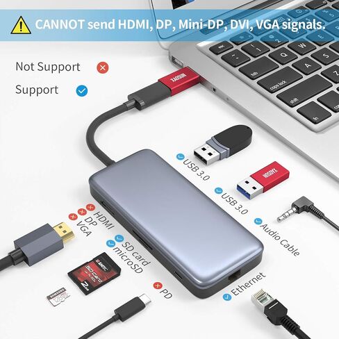 XAOSUN 10Gbps USB A to USB C Adapter, 3.2 USB to USB C Adapter Grey 2-Pack | Data Transfer USB C to USB Adapter, QC5.0 100W Fast Charging for iPhone 17/16/15/14 Plus Pro Max, Laptop, Charger, Quest Link in Kuwait