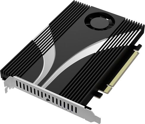 SABRENT 4-Drive NVMe SSD to PCIe 4.0 X 16 Bifurcation Adapter Card with Active Cooling [EC-P4BF] in Kuwait
