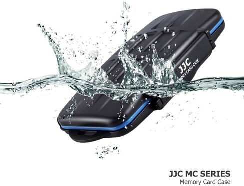 JJC CF حافظة بطاقات SD حافظة بطاقات Micro SD حافظة بطاقات TF حافظة بطاقات CF حامل بطاقات SD حامل بطاقات Micro SD حامل بطاقات TF لـ 6 CF و12 SD و18 بطاقة Micro SD، مقاومة للماء والصدمات in Kuwait