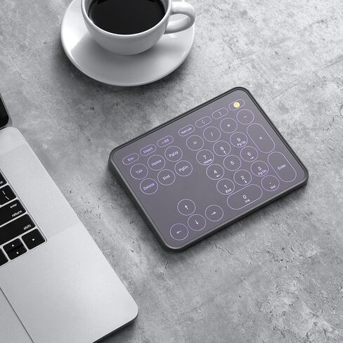 LTC Wired/Wireless Bluetooth Trackpad & Numpad, Portable Built-in Multi-Touch Gesture Numeric Touchpad Mouse for Windows, Computer, Notebook, PC, Laptop, Tablet in Kuwait