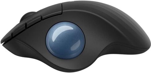 Logitech Ergo M575 Wireless Trackball Mouse - Easy Thumb Control, Precision and Smooth Tracking, Ergonomic Comfort Design, for Windows, PC and Mac with Bluetooth and USB Capabilities (Black) in Saudi Arabia