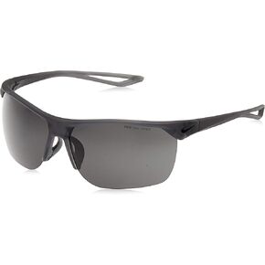 Nike Golf Trainer Sunglasses, Matte Crystal Anthracite/Black Frame, Dark Grey Lens in Kuwait