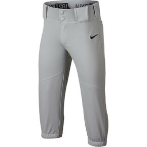 Nike Mens Vapor Pro Knicker High Baseball Pants, Gray/Black, XL in Saudi Arabia