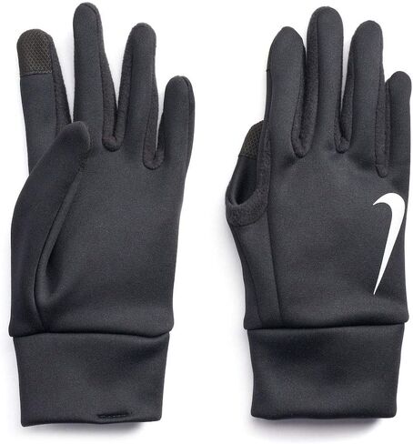 Nike Women's Tech Thermal Running Gloves (Black(NRGJ6082-001)/Reflective, X-Large) in Saudi Arabia