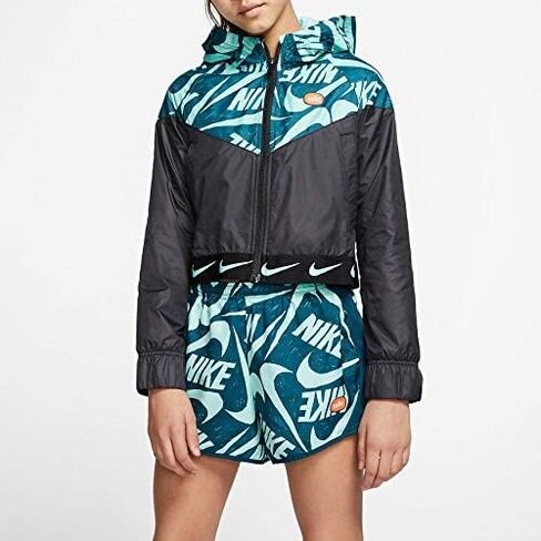Nike Youth Girls Windrunner Jacket Athletic Hoodie in Saudi Arabia