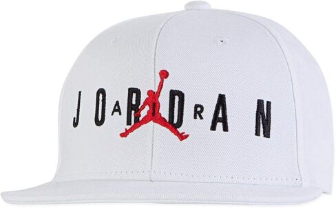 Nike Air Jordan Ele Infant 12-24M Hat with Adjustable Snapback Closure (White) in Saudi Arabia