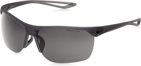 Nike Golf Trainer Sunglasses, Matte Crystal Anthracite/Black Frame, Dark Grey Lens in Kuwait