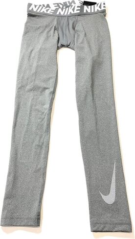 Nike Boys Dri-Fit Baselayer Training-Tights Collant, Size Small, Grey in Saudi Arabia