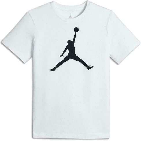 Nike Jordan Jumpman Logo Youth Boys 8-18 Shirt White (Medium) in Saudi Arabia