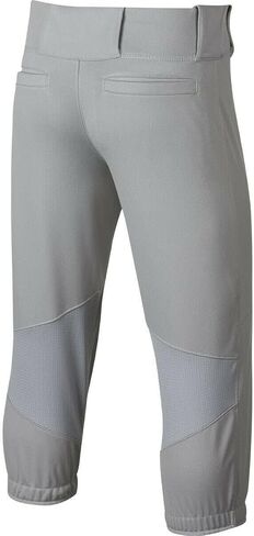 Nike Mens Vapor Pro Knicker High Baseball Pants, Gray/Black, XL in Saudi Arabia