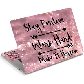 DINKY Laptop Skin Sticker Decal, 16" 16.5" 17" 17.3 inch Laptop Universal Reusable Vinyl Skin Stickers Art Cover Decal Notebook PC Personalized Protector (Sunset) in Saudi Arabia