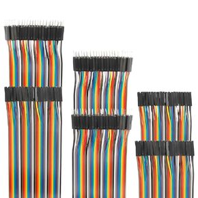 120pcs 20cm Breadboard Jumper Wires Dupont Cable Assorted Kit in Kuwait