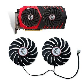 مروحة تبريد بطاقة الرسومات من كافابين 95MM PLD10010S12HH DC12V 0.40A لـ MIS RX470 570 480 580 GTX1080Ti 1080 1070 1060 مروحة تبريد بطاقة الرسومات in Kuwait