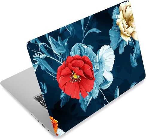 Laptop Skin Sticker Decal,12" 13" 13.3" 14" 15" 15.4" 15.6" Laptop Skin Sticker Protector Cover for Toshiba Hp Samsung Dell Apple Acer Leonovo Sony Asus Laptop Notebook (3D Fluids 2) in Kuwait
