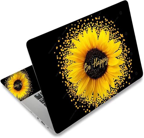 DINKY Laptop Skin Sticker Decal, 16" 16.5" 17" 17.3 inch Laptop Universal Reusable Vinyl Skin Stickers Art Cover Decal Notebook PC Personalized Protector (Sunset) in Saudi Arabia