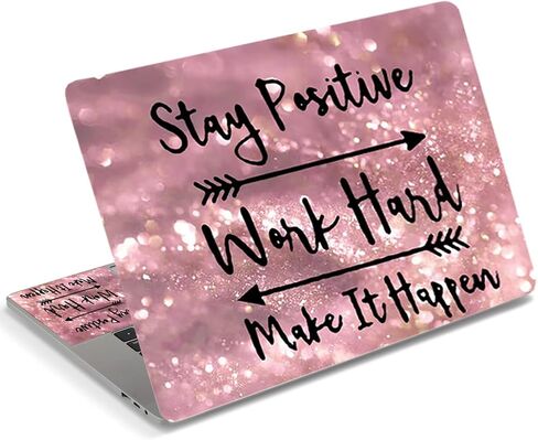 DINKY Laptop Skin Sticker Decal, 16" 16.5" 17" 17.3 inch Laptop Universal Reusable Vinyl Skin Stickers Art Cover Decal Notebook PC Personalized Protector (Sunset) in Kuwait