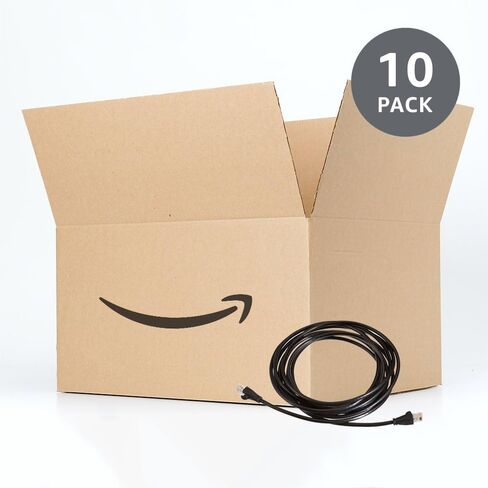 Amazon Basics RJ45 Cat 6 Ethernet Patch Cable, 1Gpbs Transfer Speed, Gold-Plated Connectors, 10 Foot in Kuwait