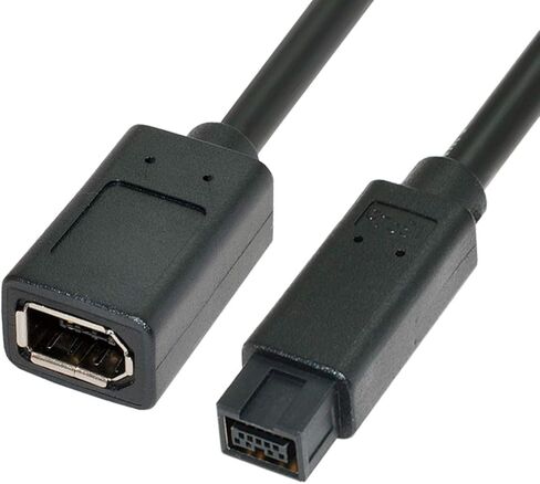 كابل 6Pin IEEE 1394 أنثى إلى 1394b 9Pin ذكر Firewire 400 إلى 800 كابل 20 سم in Kuwait