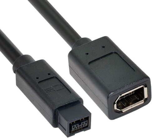 كابل 6Pin IEEE 1394 أنثى إلى 1394b 9Pin ذكر Firewire 400 إلى 800 كابل 20 سم in Kuwait