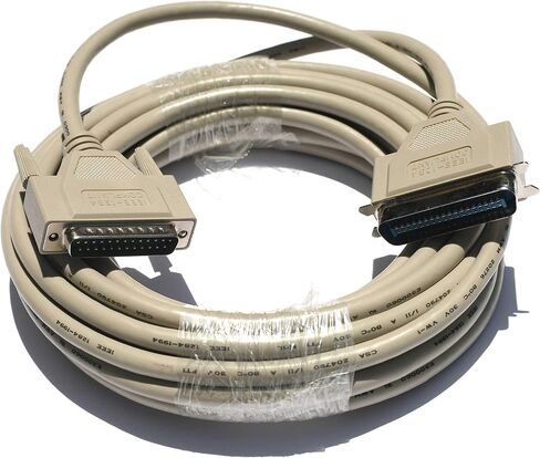 PCCables.com 25ft Parallel Printer Cable 25 ft IEEE 1284 DB25 Centronics 36 in Saudi Arabia