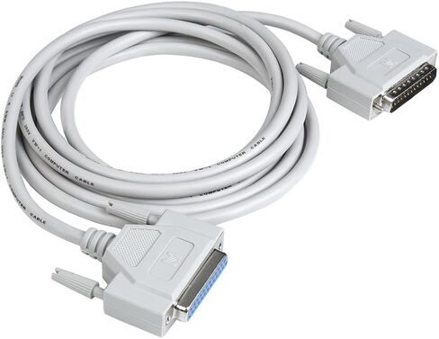 WESAPPINC 8.9 Feet DB25 25 Pin Male to Female Serial Parallel Printer Extension Cable 2.7M (14.80 Feet(4.5M)) in Saudi Arabia