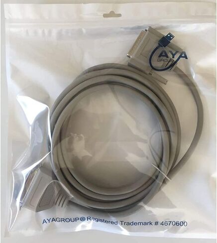 Yohii 4. 5m/ 14.7 أقدام DB25 ذكر إلى Centronics كبل طابعة Parallel LPT طابعات Parallel IEEE-1284 in Saudi Arabia