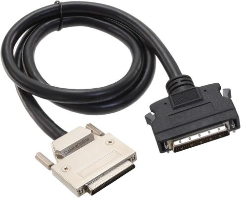 كابلات على الانترنت 3ft VHDCI 68-Pin 0.8mm Male to HPDB50 50-Pin Male SCSI-5 to SCSI-2 Cable، SC-5203 in Kuwait