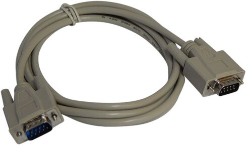 6 Foot DB9 9 Pin Serial Port Cable Male/Male RS232 in Saudi Arabia