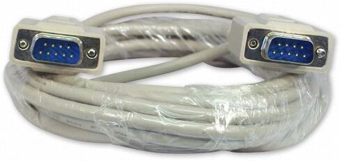 6 Foot DB9 9 Pin Serial Port Cable Male/Male RS232 in Saudi Arabia
