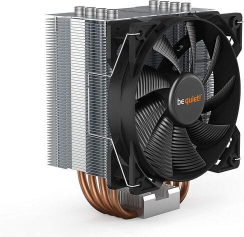 be quiet! Pure Rock 2 150W TDP CPU Cooler | Intel Compatible 1700 1200 2066 1150 1151 1155 2011 Square ILM | AMD-AM4 | Silver | BK006 in Kuwait
