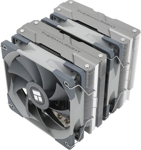 Thermalright Peerless Assassin 120 Black CPU Air Cooler, 6 Heat Pipes,TL-C12B PWM Fan, Aluminium Heatsink Cover, AGHP Technology, for AMD AM4/AM5/Intel LGA 1700/1150/1151/1200/2066/2011 PA120 Black in Saudi Arabia
