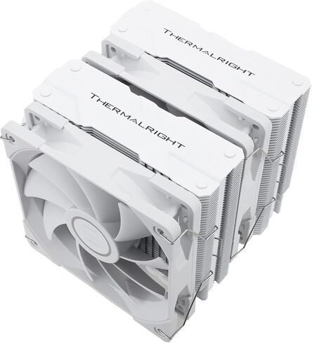 Thermalright Peerless Assassin 120 Black CPU Air Cooler, 6 Heat Pipes,TL-C12B PWM Fan, Aluminium Heatsink Cover, AGHP Technology, for AMD AM4/AM5/Intel LGA 1700/115X/1851/1200/2066/2011 PA120 Black in Kuwait