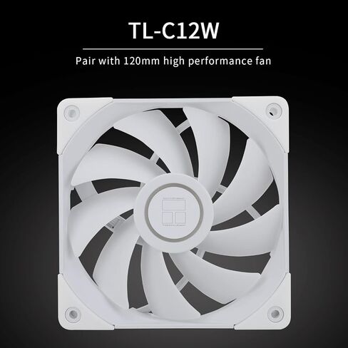 Thermalright Peerless Assassin 120 Black CPU Air Cooler, 6 Heat Pipes,TL-C12B PWM Fan, Aluminium Heatsink Cover, AGHP Technology, for AMD AM4/AM5/Intel LGA 1700/115X/1851/1200/2066/2011 PA120 Black in Kuwait