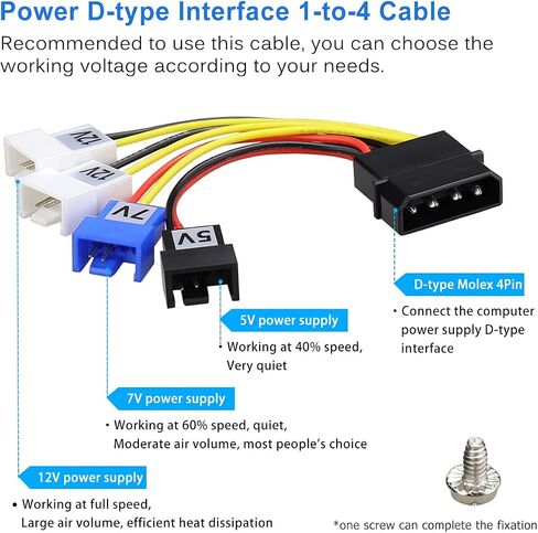 مراوح بطاقة الرسومات GDSTIME، مراوح PCI Slot 3 x 90mm 92mm، مبرد بطاقة الرسومات، مبرد بطاقة الفيديو، مبرد VGA in Kuwait