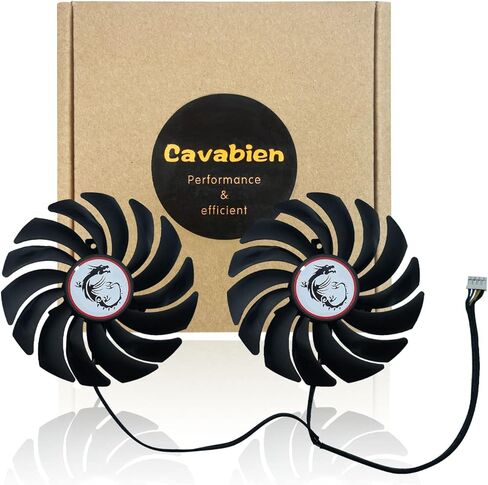 مروحة تبريد بطاقة الرسومات من كافابين 95MM PLD10010S12HH DC12V 0.40A لـ MIS RX470 570 480 580 GTX1080Ti 1080 1070 1060 مروحة تبريد بطاقة الرسومات in Kuwait