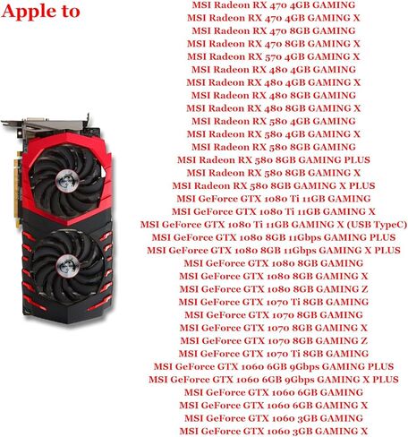مروحة تبريد بطاقة الرسومات من كافابين 95MM PLD10010S12HH DC12V 0.40A لـ MIS RX470 570 480 580 GTX1080Ti 1080 1070 1060 مروحة تبريد بطاقة الرسومات in Kuwait