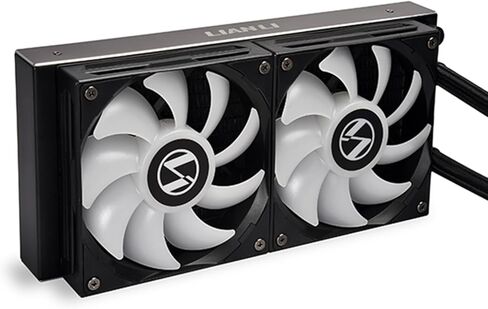 مبرد LIAN LI GALAHAD AIO مبرد وحدة المعالجة المركزية السائل 360 مم، نظام تبريد مياه RGB الكل في واحد، مضخة غرفة ثلاثية، دعامة LGA1700، AMD AM5/AM4 Intel LGA1200/115X/2011/2066 متوافق (360 مم أبيض) in Kuwait