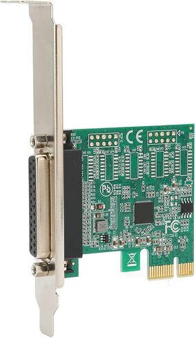 منفذ الملحقات الإضافية السريع 1x إلى منفذ متوازي DB-25 بطاقة منفذ طابعة IEEE 1284 PCI Express إلى DB25، لماكينات التذاكر والماسحات الضوئية والمبرمجين in Kuwait