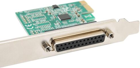 منفذ الملحقات الإضافية السريع 1x إلى منفذ متوازي DB-25 بطاقة منفذ طابعة IEEE 1284 PCI Express إلى DB25، لماكينات التذاكر والماسحات الضوئية والمبرمجين in Kuwait