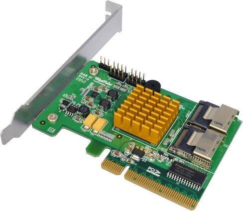 Highpoint Technologies RocketRAID 2840C PCIe 3.0 x8 16-Port 6Gb/s SAS/SATA RAID Controller in Kuwait