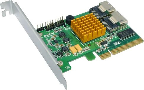 Highpoint Technologies RocketRAID 2840C PCIe 3.0 x8 16-Port 6Gb/s SAS/SATA RAID Controller in Kuwait