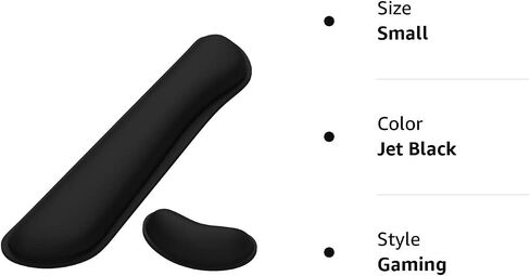 Dapesuom Enlarge Keyboard Wrist Rest, Cute Memory Foam Keyboard Wrist Cushion for Computer Desk Mats Support, Typing Pain Relief Ergonomic Mouse Pad Rests with Non-Slip Base for Gaming, Laptop, Pink in Kuwait