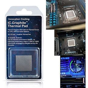 Graphite Thermal Pad – Permanent Replacement for Thermal Paste/Grease (30 X 30 mm) in Kuwait