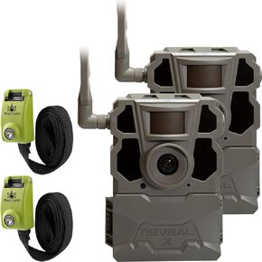 TACTACAM Reveal X Gen 2.0 LTE Cellular Trail Camera (2 PK) + Two Steel Reinforced Straps in Kuwait