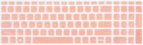 Keyboard Cover for HP 15.6 Laptop 15-dw 15-dy 15-ef 15-db 15-da 15-bs 15-bw 15t 15z 15t-dy200 15t-dw300/HP ENVY x360 2-in-1 15.6/HP 17.3 Laptop 17-by 17-bs 17-ca 17-by4022wm 17-by4025nr -Black in Saudi Arabia