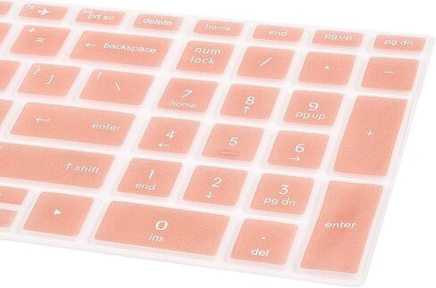 Keyboard Cover for HP 15.6 Laptop 15-dw 15-dy 15-ef 15-db 15-da 15-bs 15-bw 15t 15z 15t-dy200 15t-dw300/HP ENVY x360 2-in-1 15.6/HP 17.3 Laptop 17-by 17-bs 17-ca 17-by4022wm 17-by4025nr -Black in Saudi Arabia