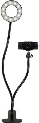 1080P Webcam & Ring Light with Stand, Streaming PC Camera with Microphone in Saudi Arabia