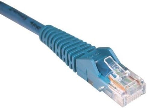 كابل تريب لايت Cat5e 350 ميجا هرتز مصبوب بدون تشابك (RJ45 M/M) - رمادي، 14 قدم (N001-014-GY) in Kuwait